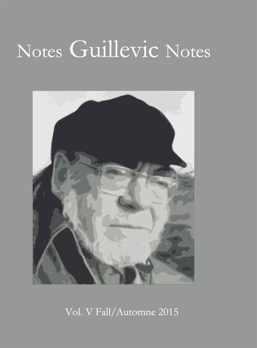 					Afficher Notes Guillevic Notes V (Fall/Automne 2015)
				