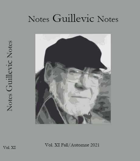 					Afficher Notes Guillevic Notes XI (Fall/Automne 2021)
				